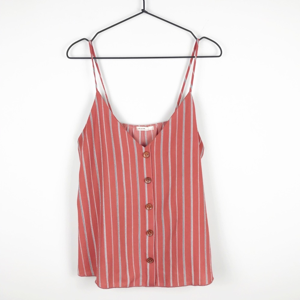 LOVE CULTURE Stripe Tank Top